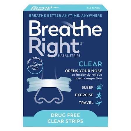 Breathe Right Allergy Relief Nasal Strip, 30PK 81007180005